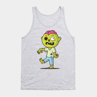 Funny Zombie Tank Top